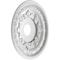 Ekena Millwork Baltimore PVC Medallion (Canopies up to 7 3/4"), 19"OD x 3 1/2"ID x 1"P, Metallic Mist CMP19BAEPE - alternate 3
